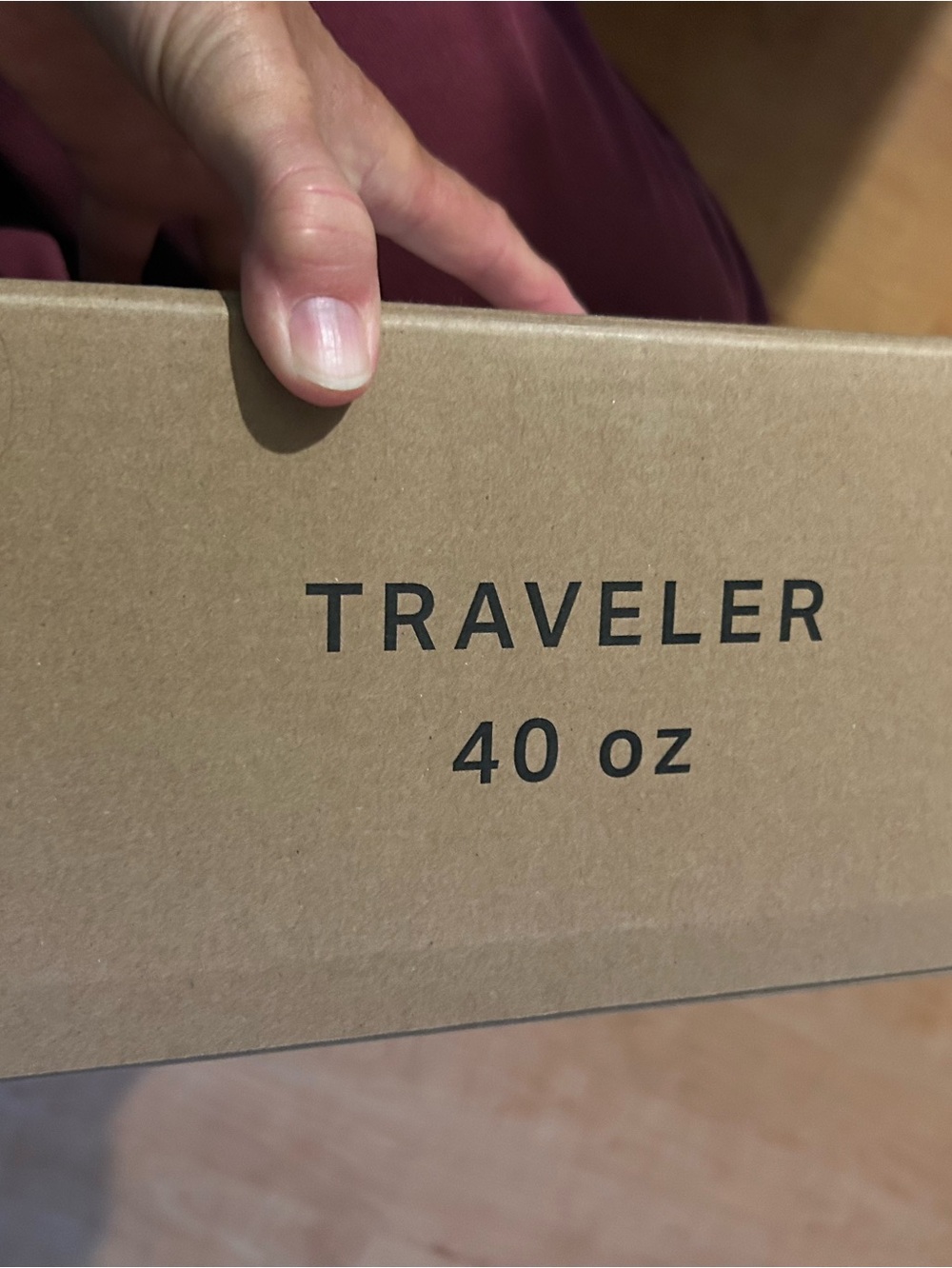 NWT Hydrojug Traveler Cup 40 Oz Cream - Picture 7 of 7